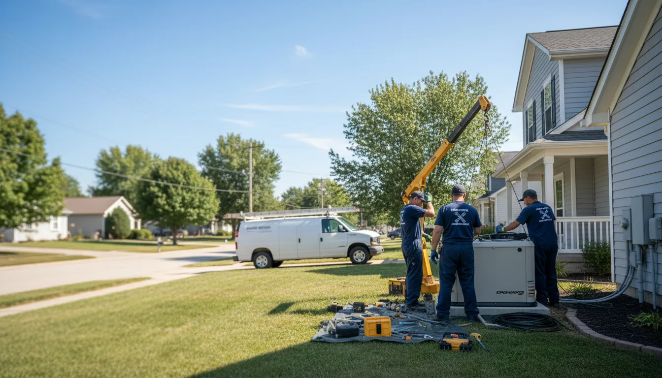 Generator Installation in Crucible, PA near me